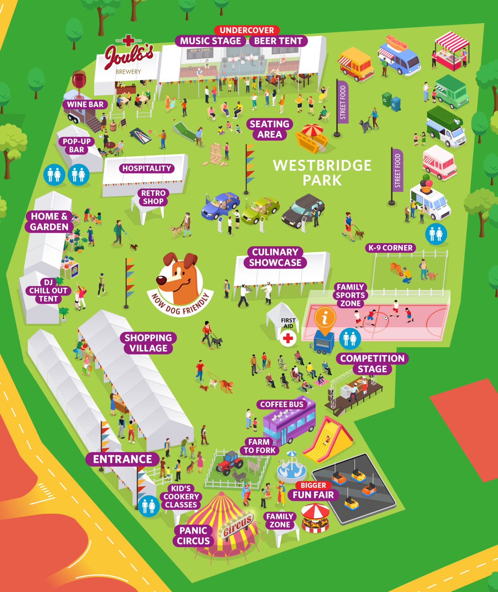 Stone Food and Drink Site Map