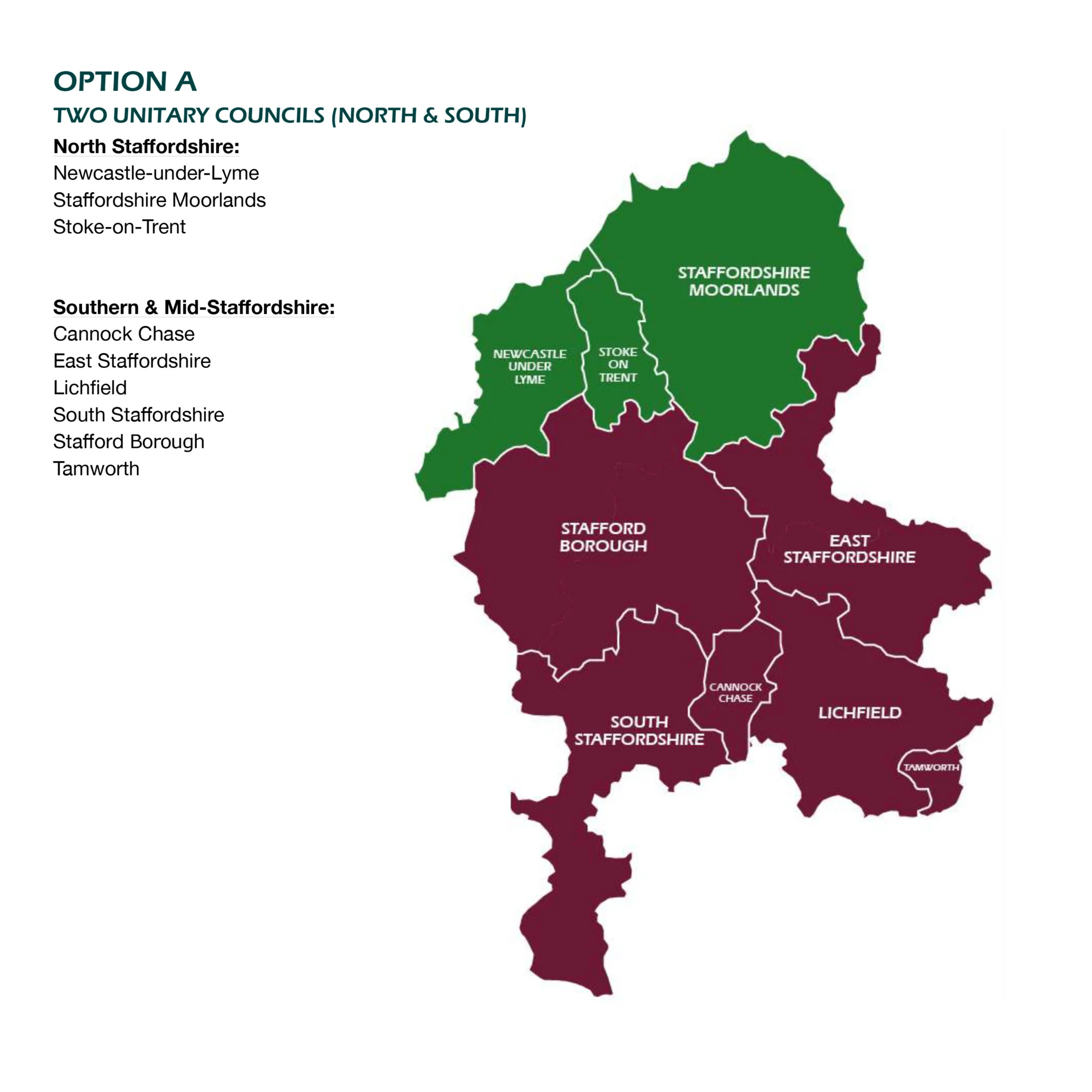 Map of SBC Preferred Option
