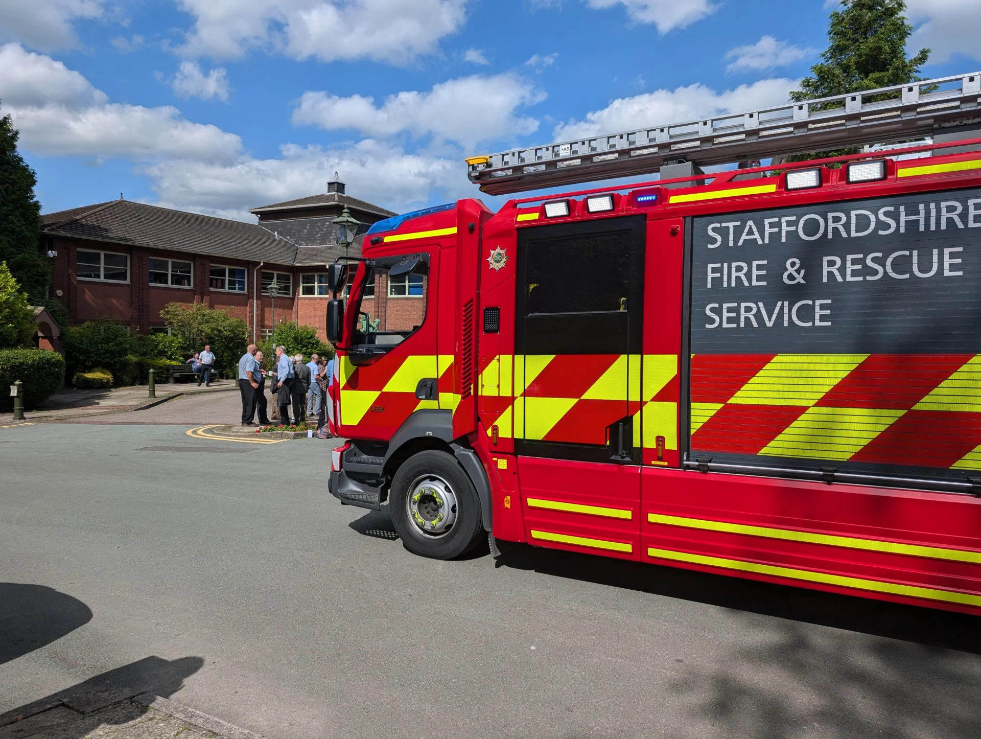 SMDC planning fire alarm