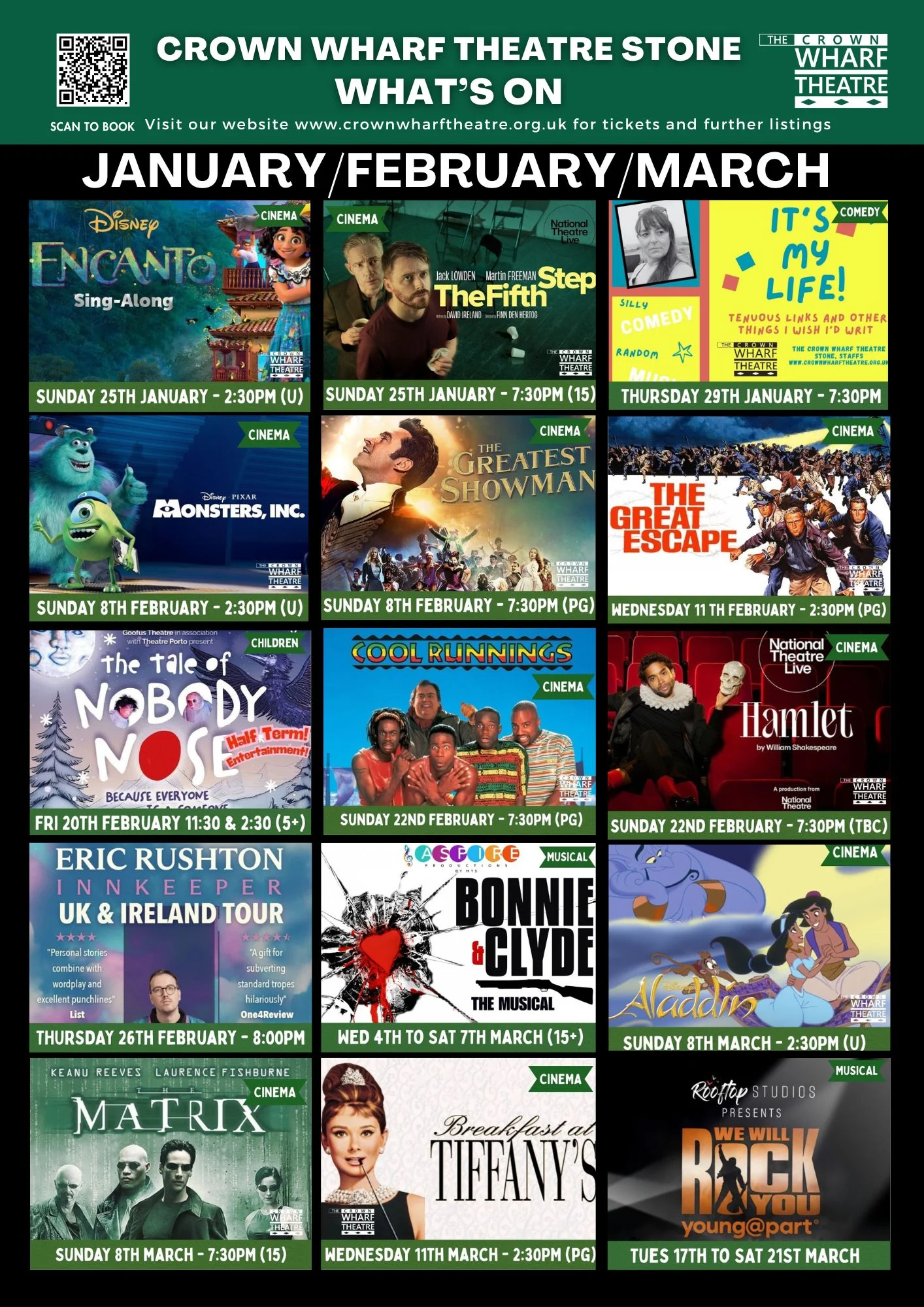 CWT Programme of events