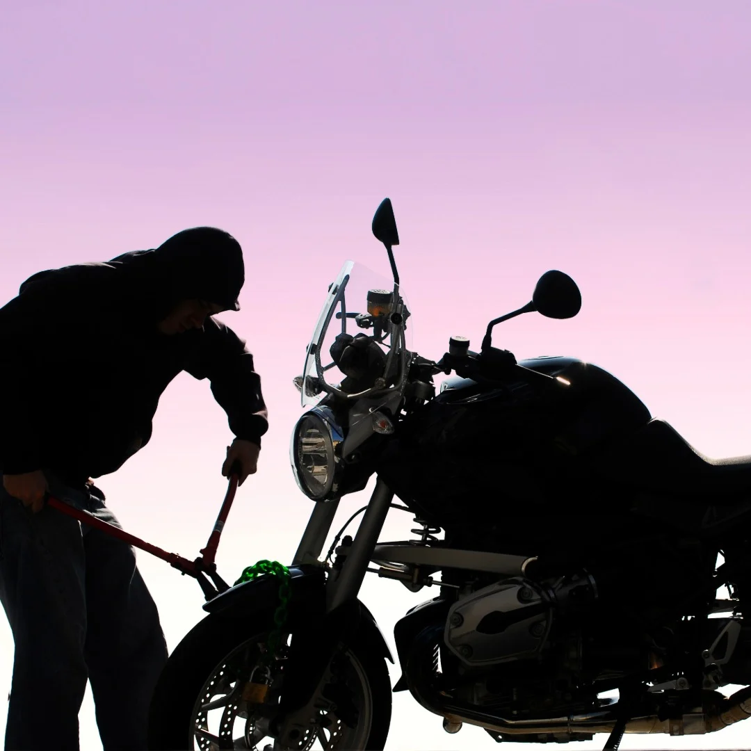Motorbike theft