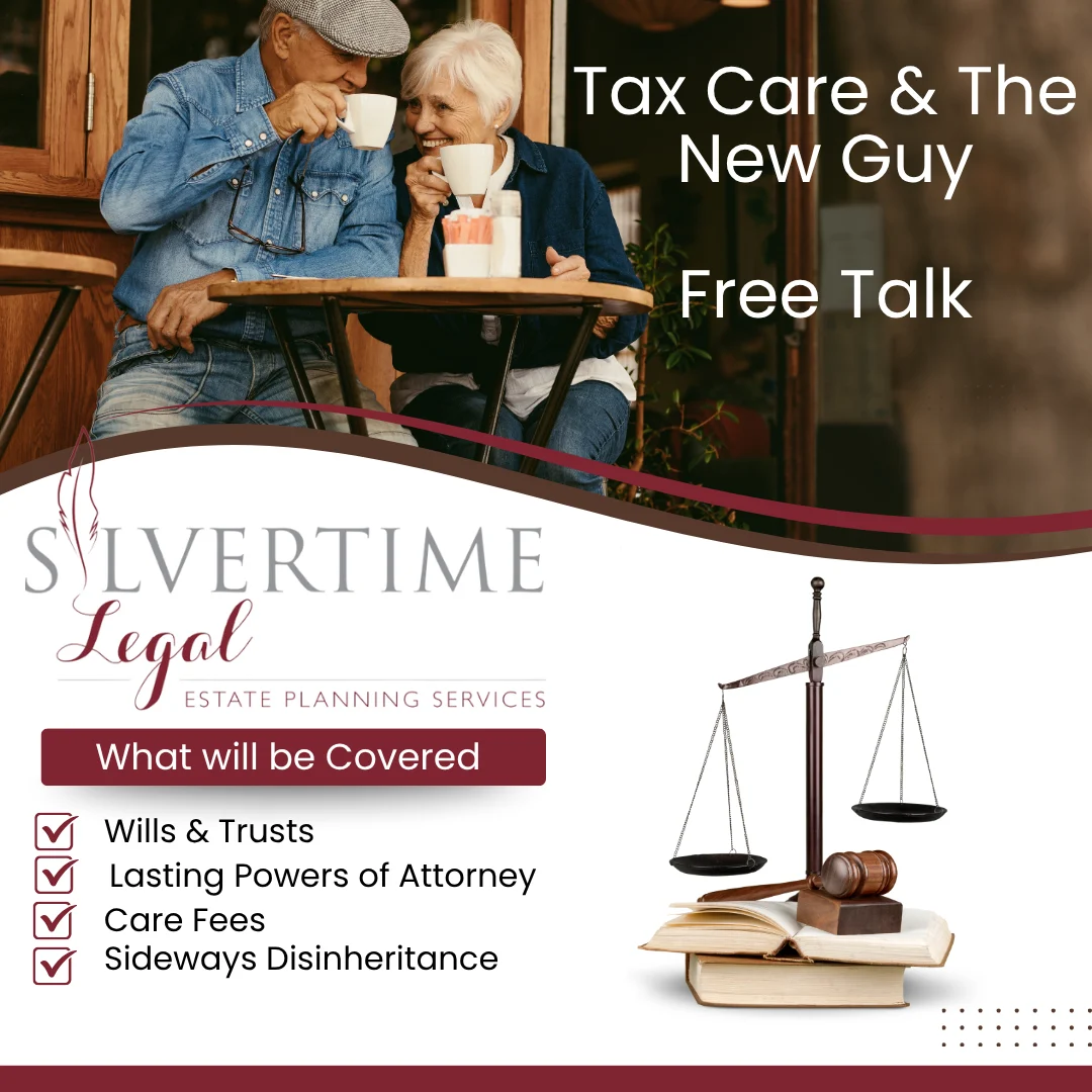 “Tax Care & The New Guy.” It’s a friendly, down-to-earth talk that covers some really important topics including Wills & Trusts – making sure your assets go (1)