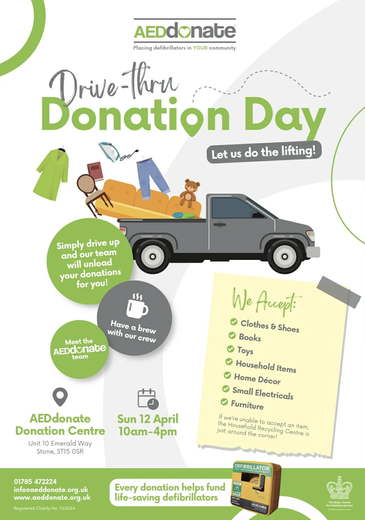 AEDdonate Donation Day

