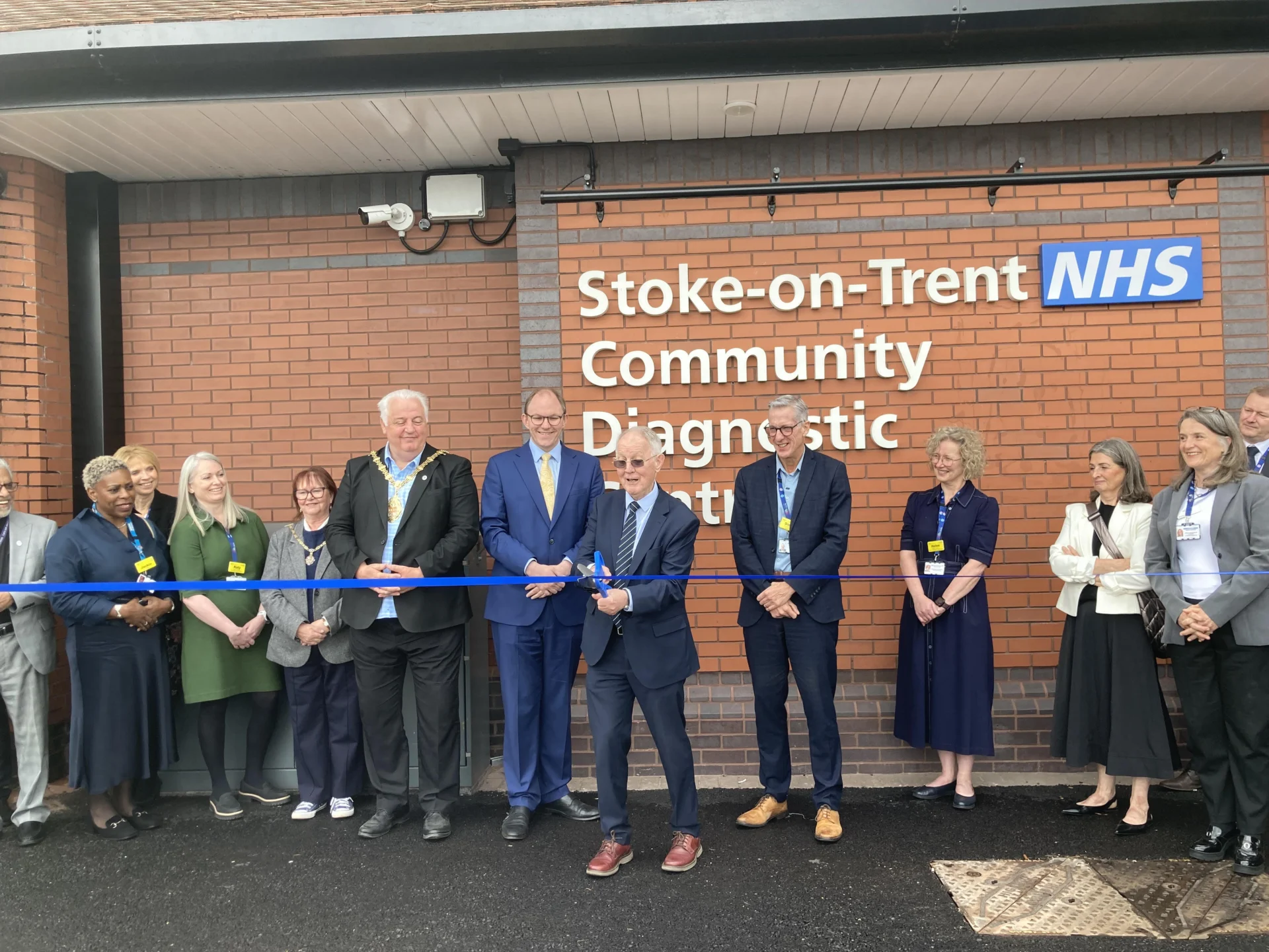The official opening of the Community Diagnostics Centre at Etruria