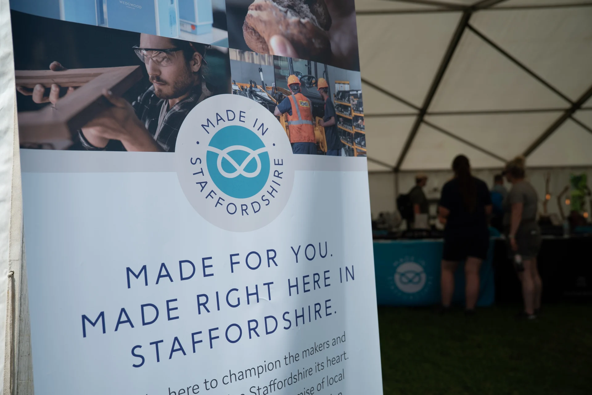 Made in Staffordshire sign