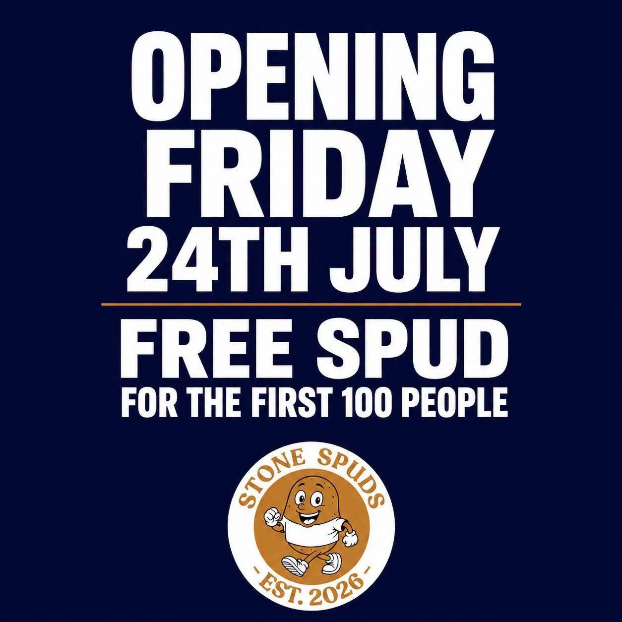 Stone Spuds Opening Offer