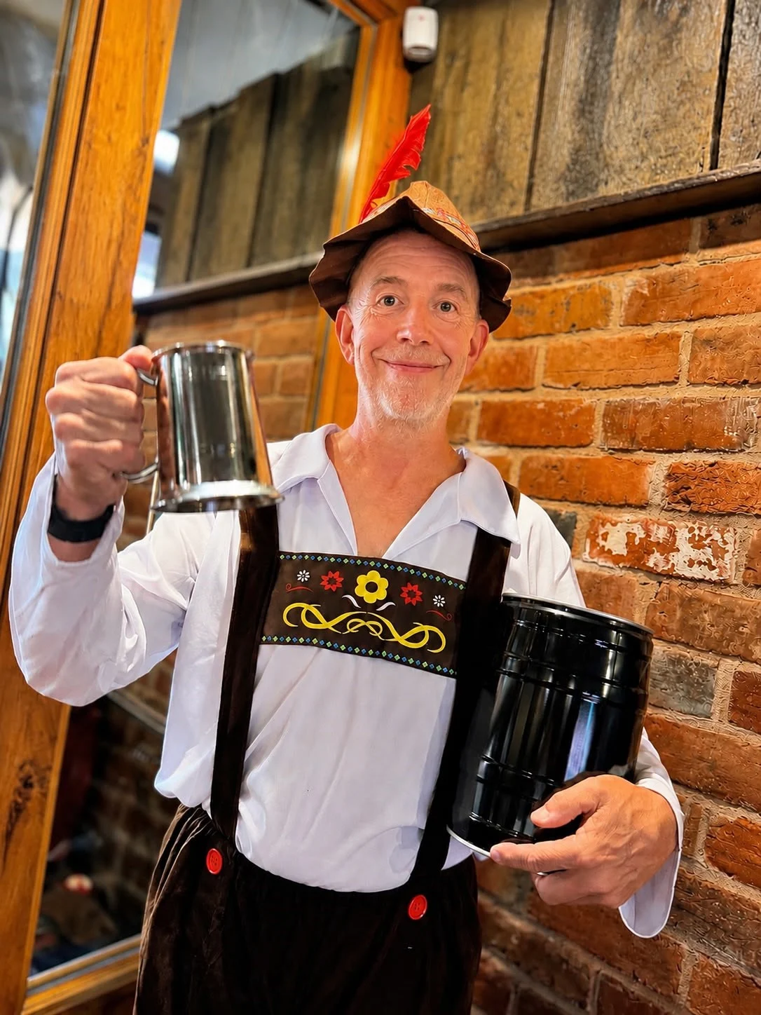 The Stone Food & Drink Festival's Ed Stant getting in the OKtoberfest spirit!