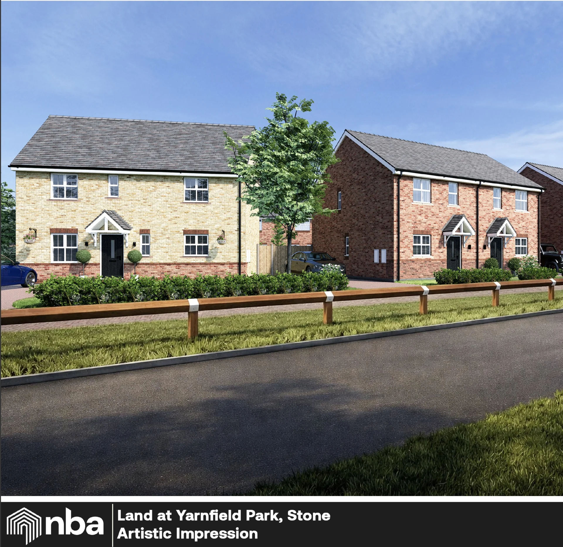 Yarnfield Development - Housing Illustration