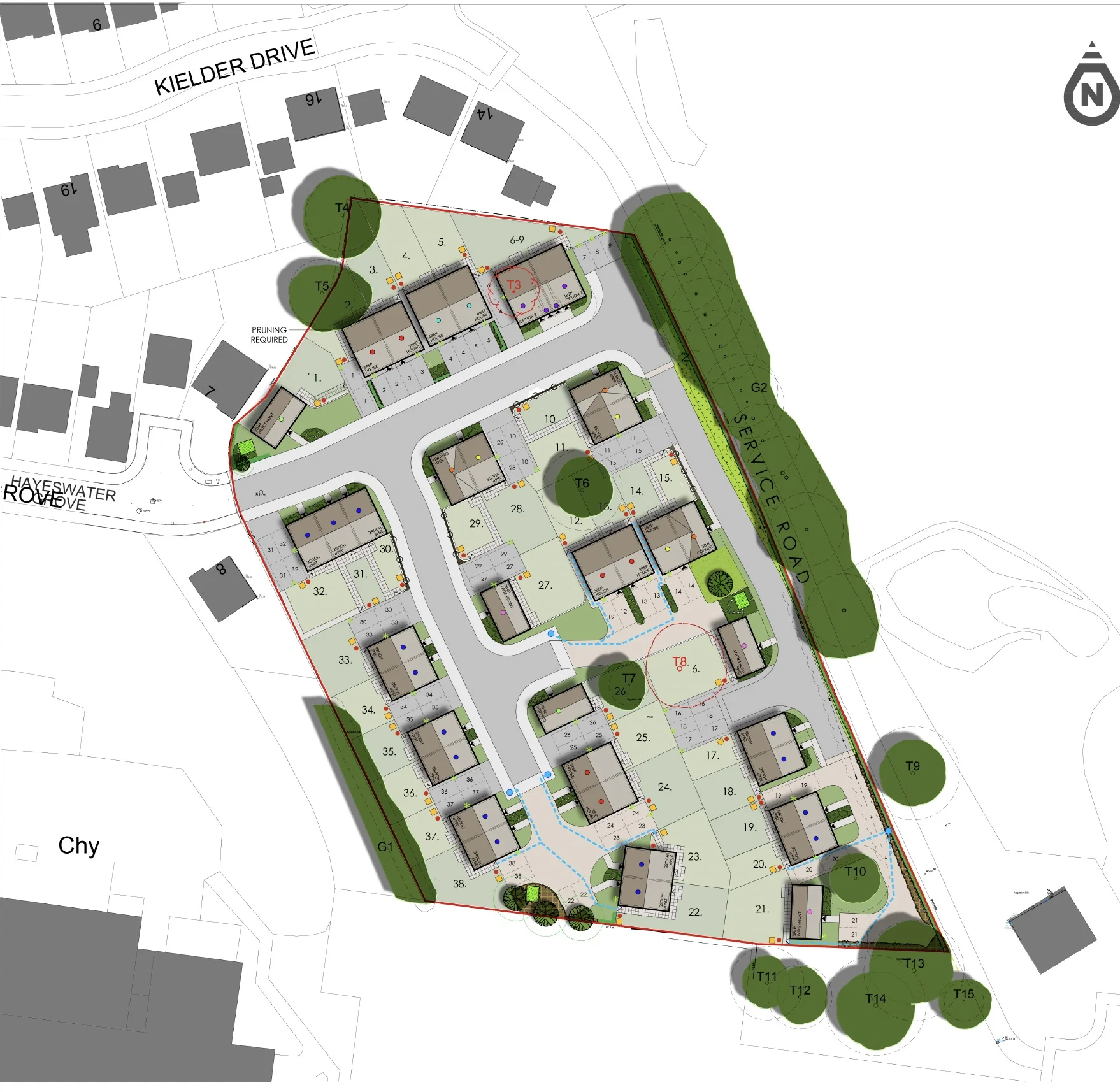 Yarnfield Site Plan