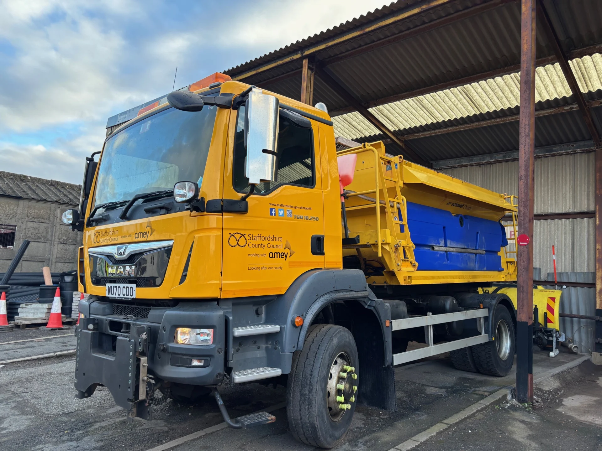 Staffordshire County Council Gritter