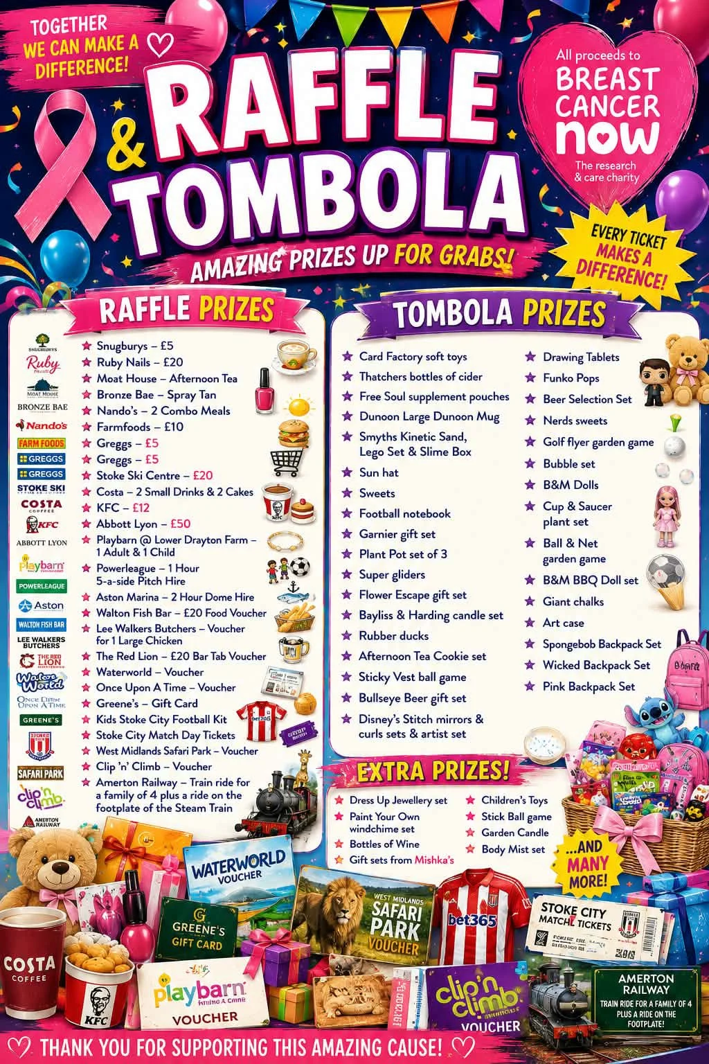 Raffle Prizes