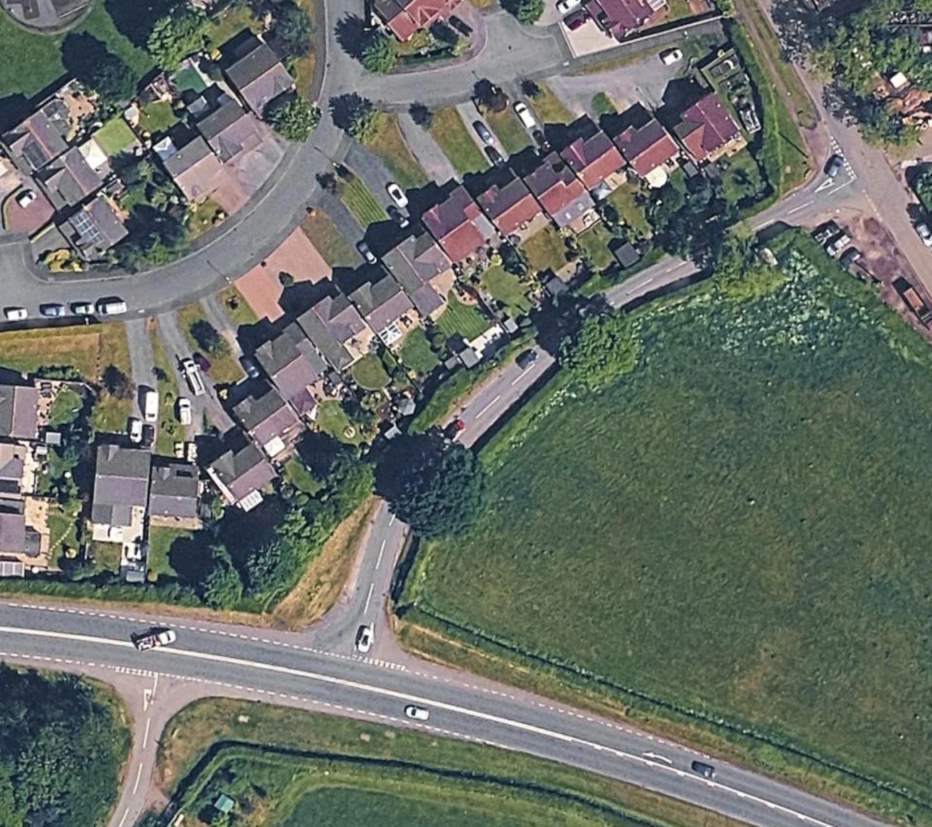Aston Link Road - Aerial
