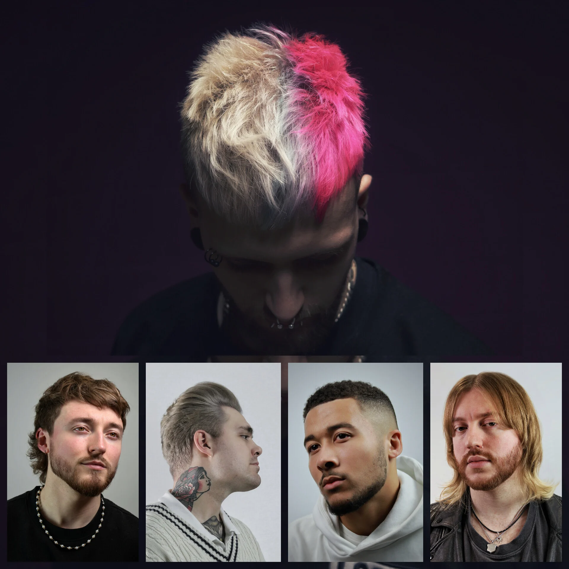 HM01 Barbers Stone - Hair Styles