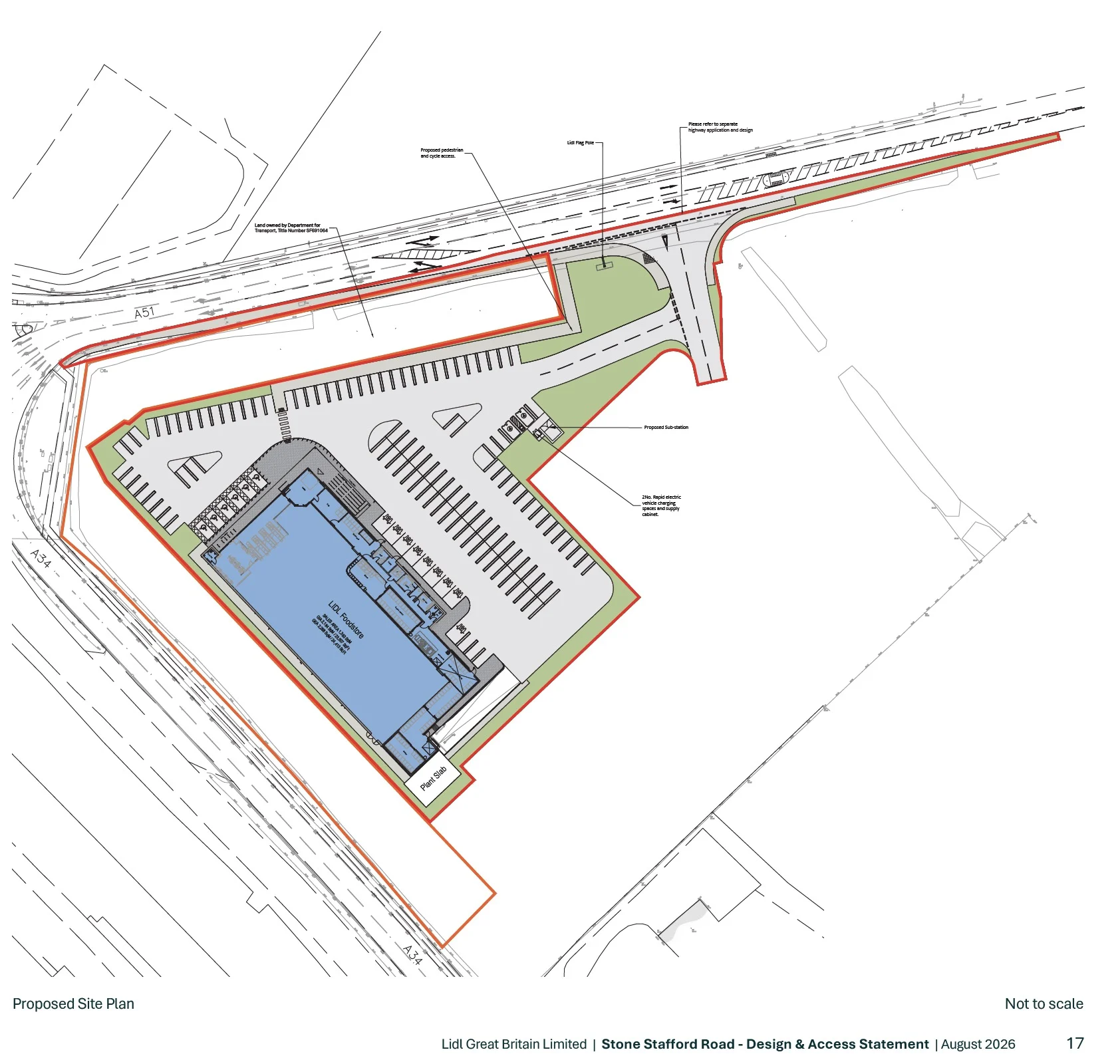 Lidl Site Plan