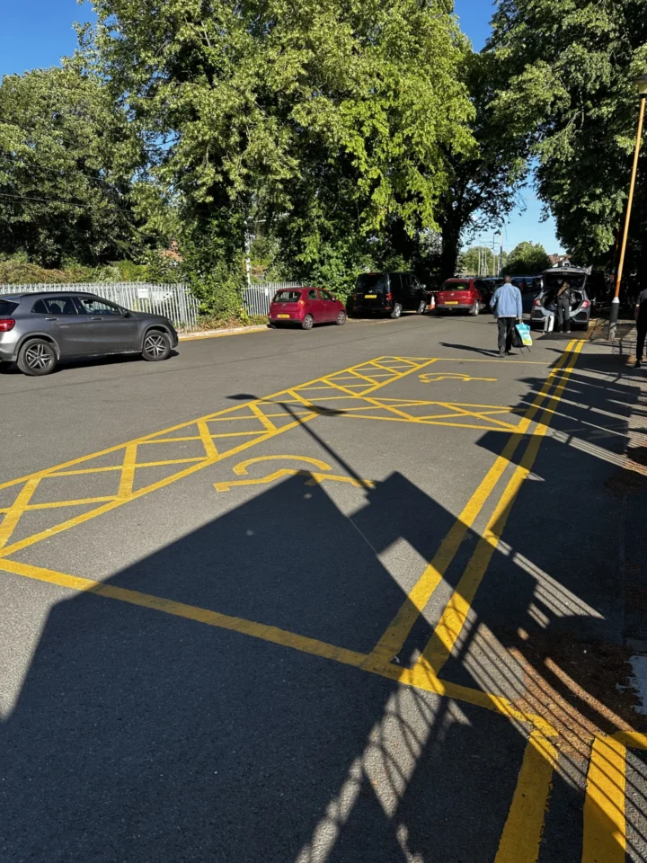 New disabled parking bays at Stone Stations