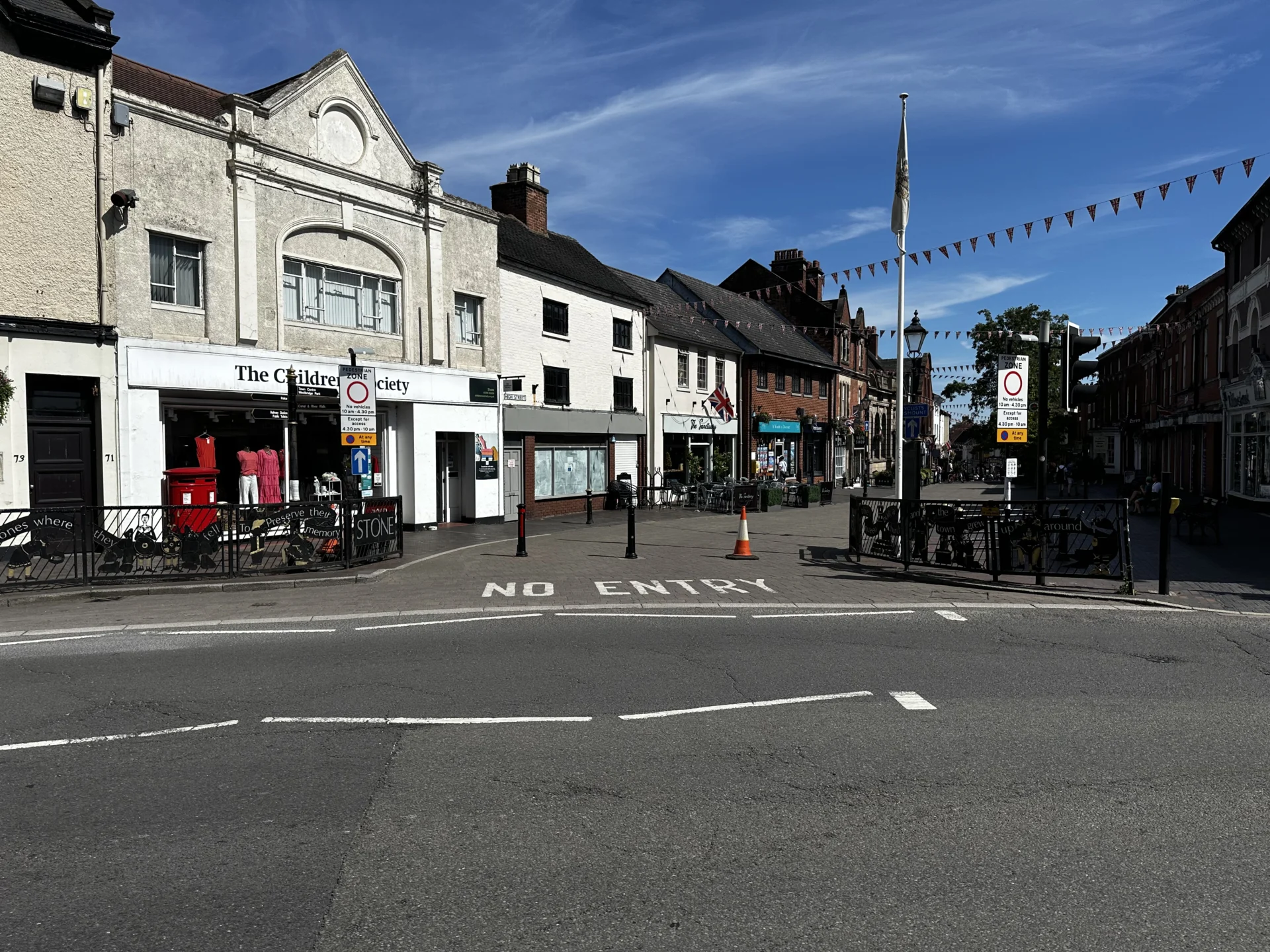 Top of Stone High Street