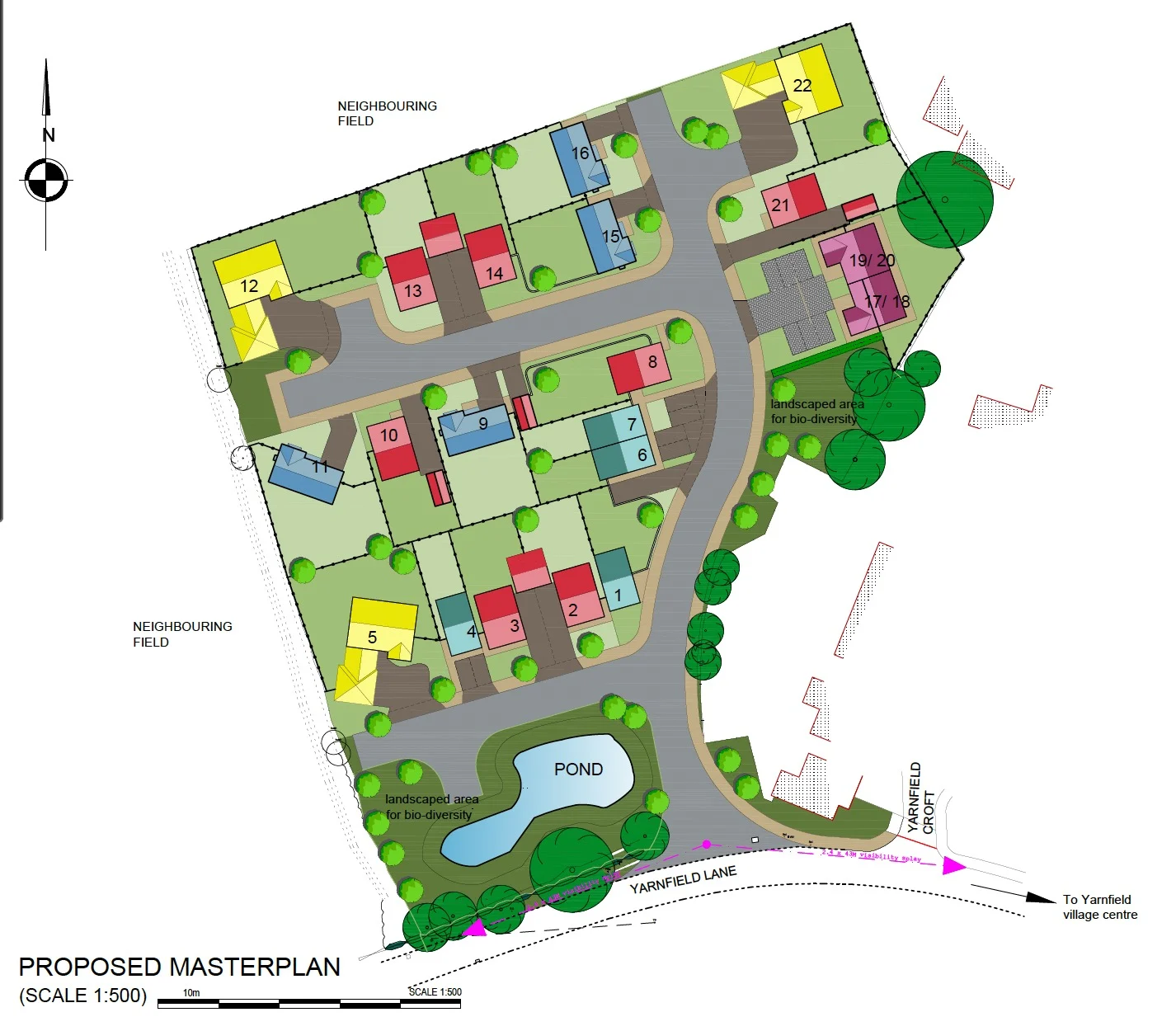 Yarnfield Site Plan